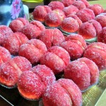 Making pesche dolci in Abruzzo